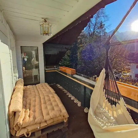 Gemuetlicher Alpspitzblick Garmisch-Partenkirchen